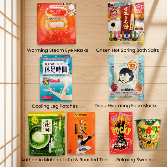 Zen Relaxation Box - Japan Travel Kit